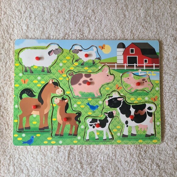 Set Of Four Wooden Puzzles - Picture 2 of 5